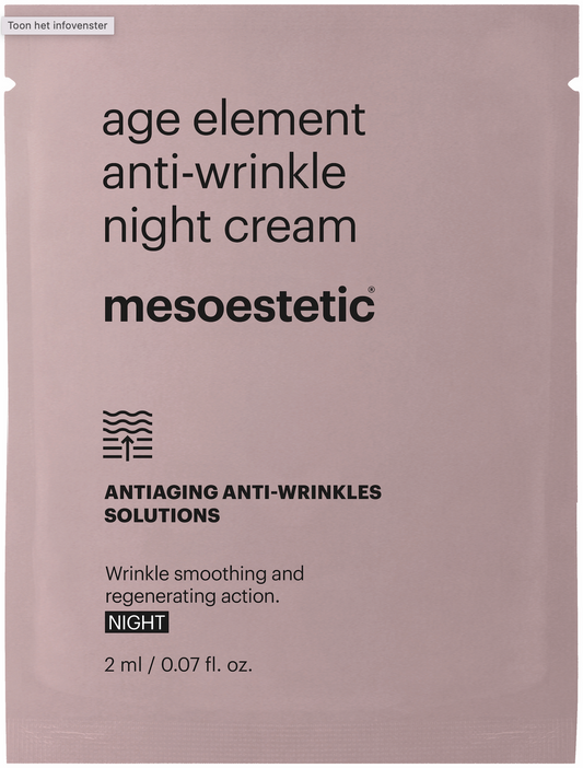Age Element Anti-wrinkle Night Cream Sample